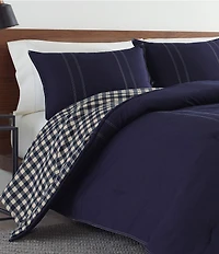 Eddie Bauer Kingston Navy Comforter Mini Set