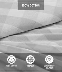 Eddie Bauer Lakehouse Plaid Flannel Sheet Set