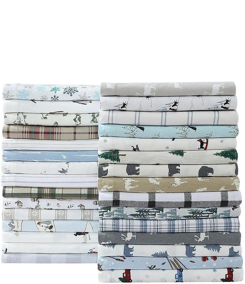 Eddie Bauer Lakehouse Plaid Flannel Sheet Set