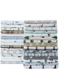 Eddie Bauer Lakehouse Plaid Flannel Sheet Set