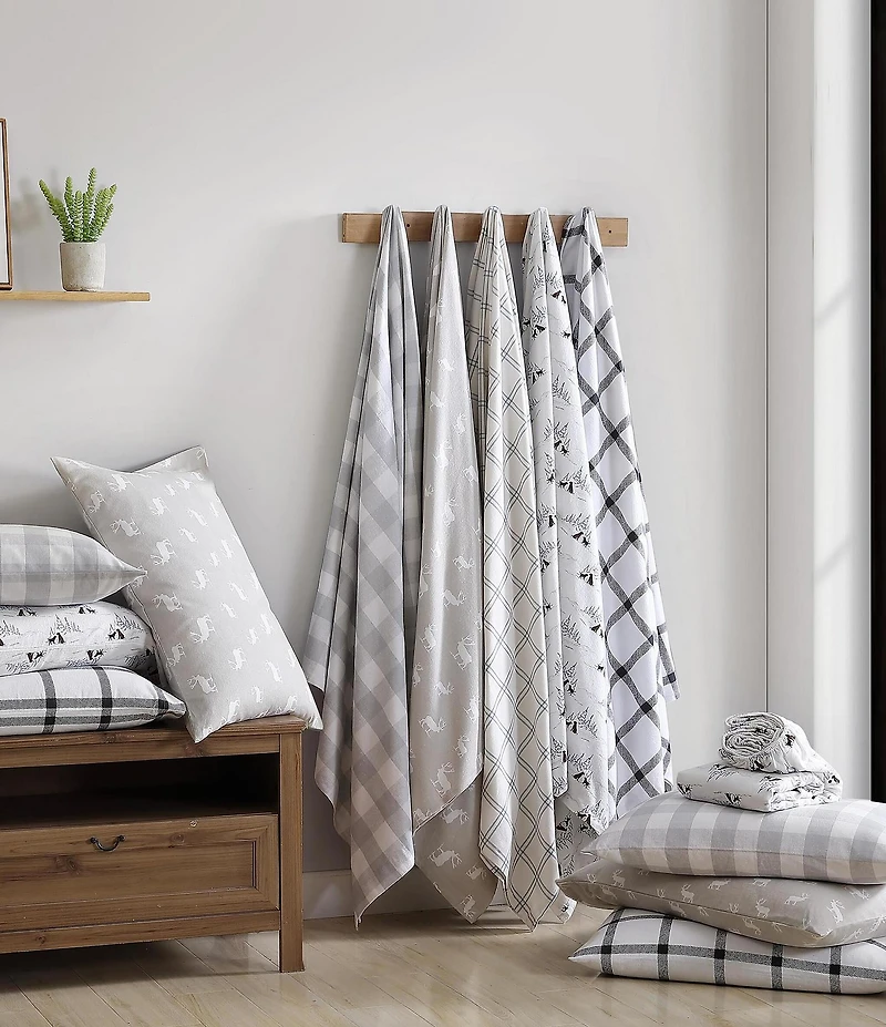 Eddie Bauer Lakehouse Plaid Flannel Sheet Set