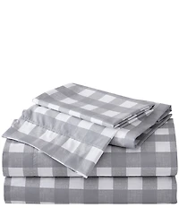 Eddie Bauer Lakehouse Plaid Percale Cotton Sheet Set
