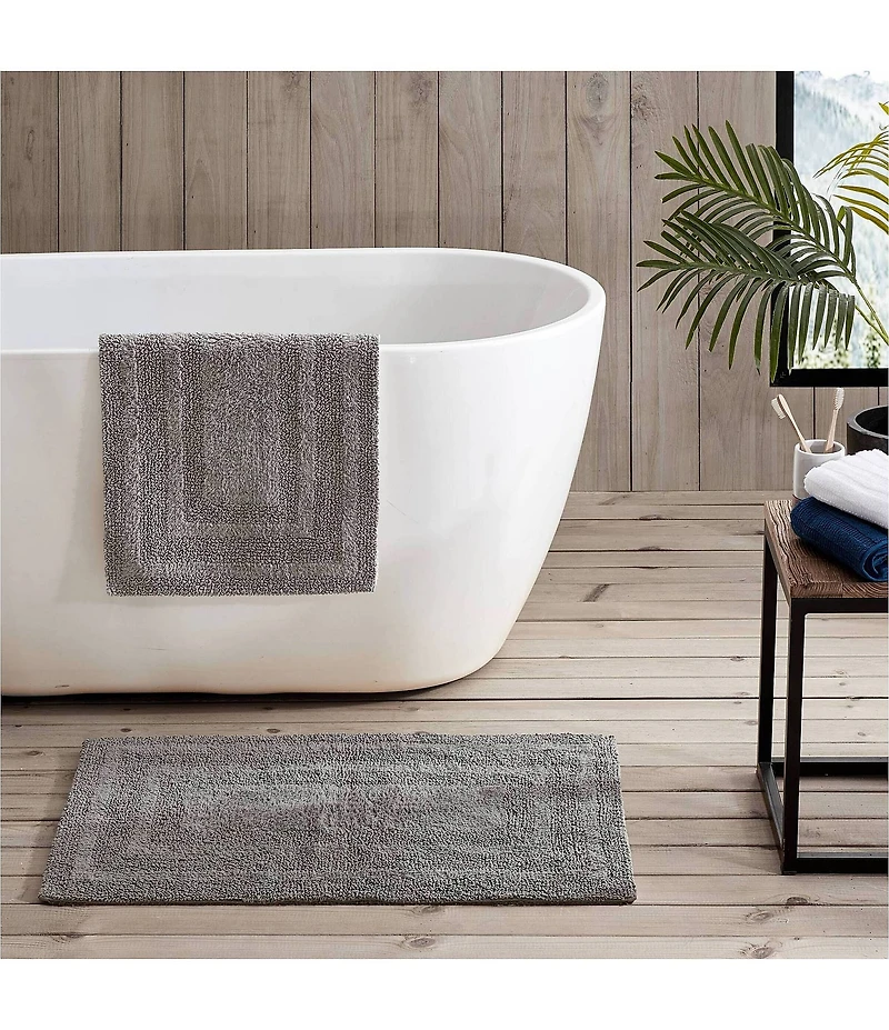 Eddie Bauer Logan Tufted Cotton 2-Piece Bath Rug Set