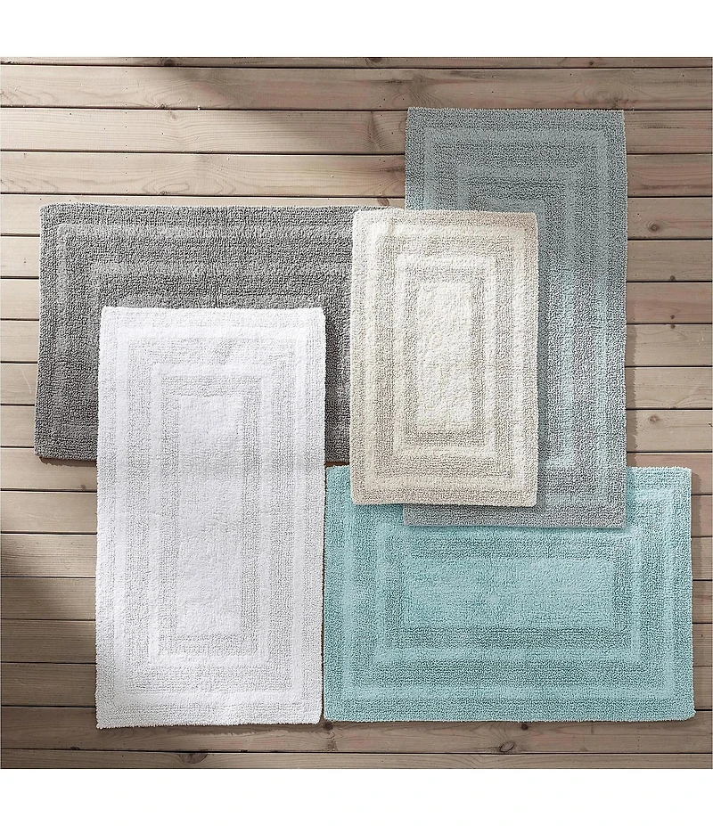 Eddie Bauer Logan Tufted Cotton 2-Piece Bath Rug Set
