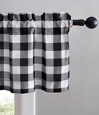 Eddie Bauer Mountain Plaid Pole Top Window Valance