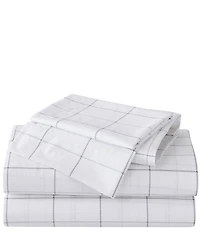 Eddie Bauer Northern Plaid Cotton Percale Sheet Set