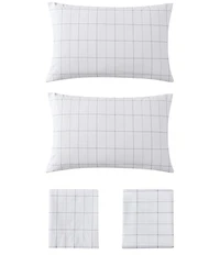 Eddie Bauer Northern Plaid Cotton Percale Sheet Set