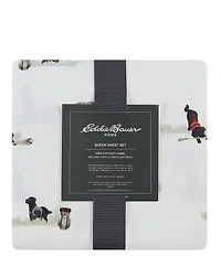 Eddie Bauer Retriever Adventure Flannel Sheet Set