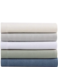 Eddie Bauer Solid Flannel Sheet Set