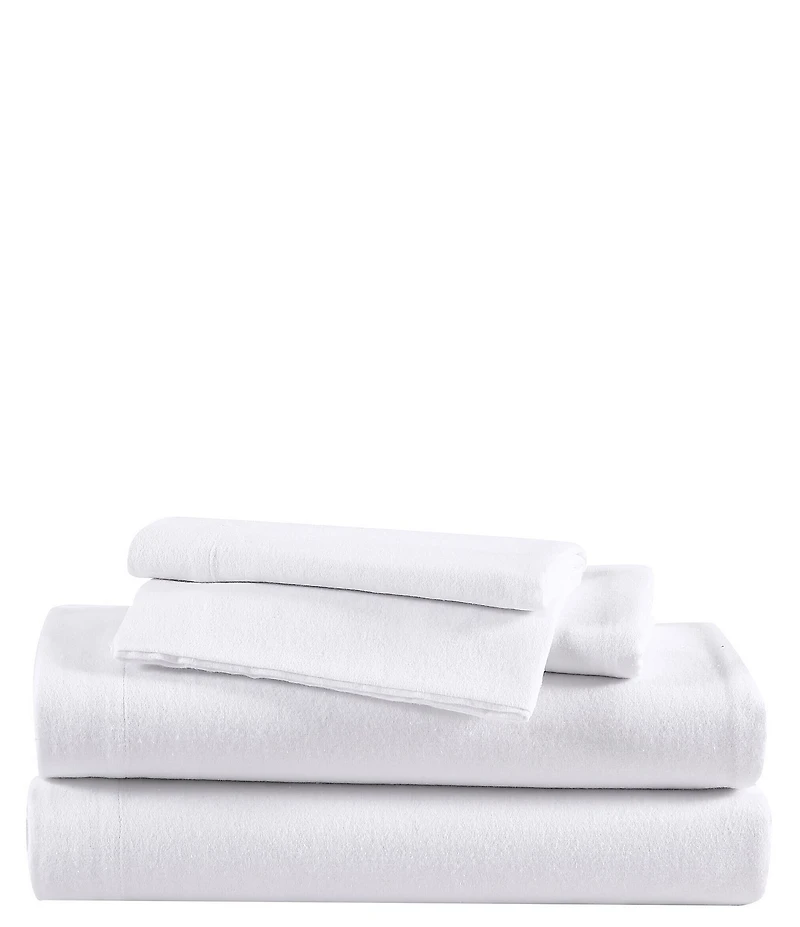Eddie Bauer Solid Flannel Sheet Set