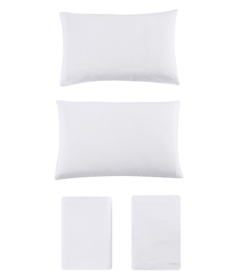 Eddie Bauer Solid Flannel Sheet Set