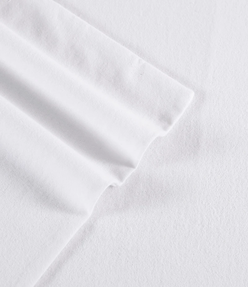 Eddie Bauer Solid Flannel Sheet Set