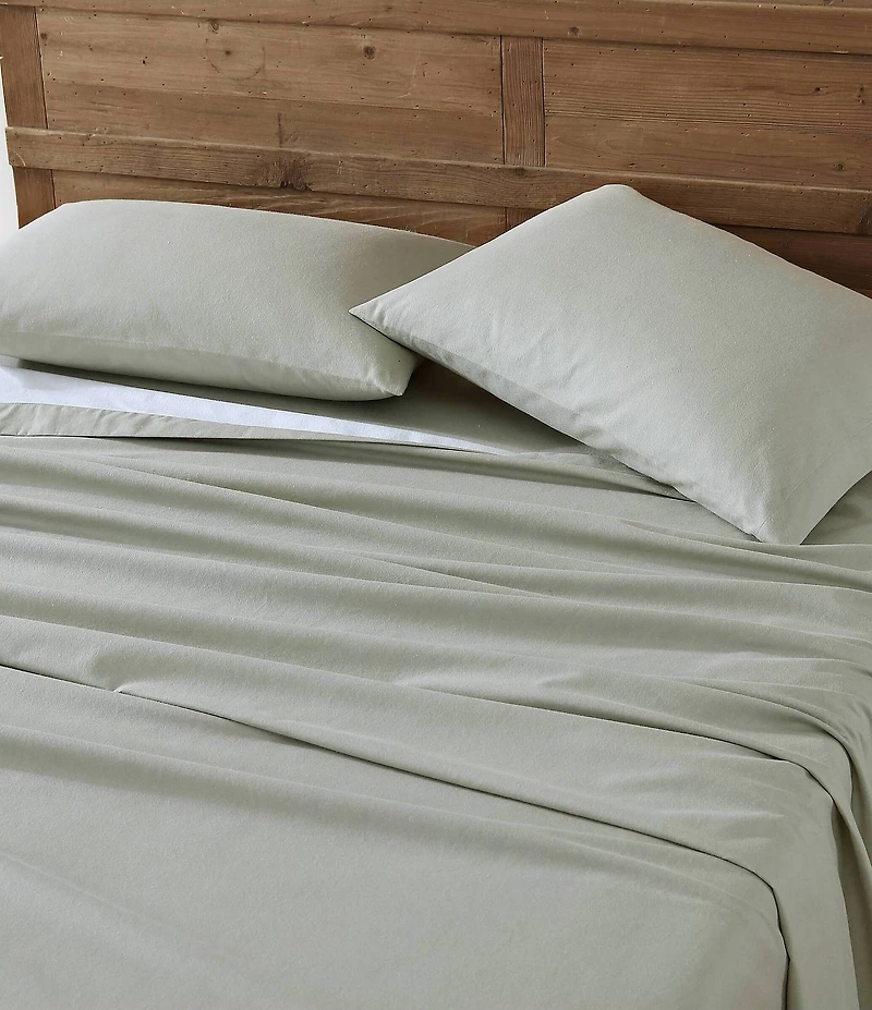 Eddie Bauer Solid Flannel Sheet Set
