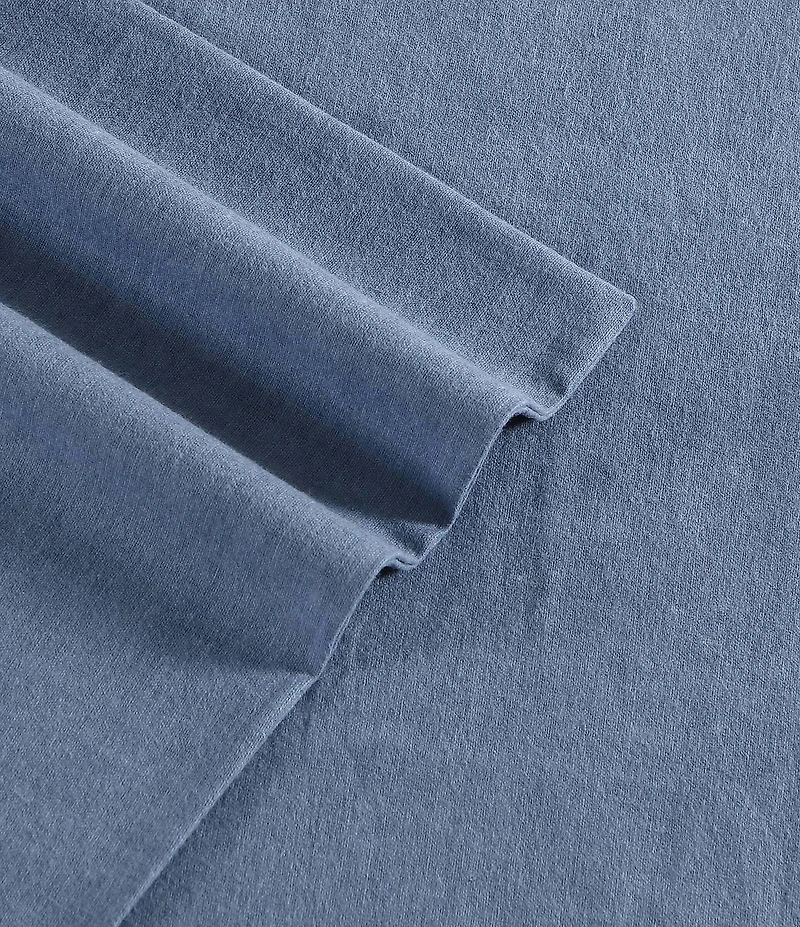 Eddie Bauer Solid Flannel Sheet Set