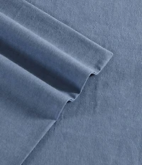 Eddie Bauer Solid Flannel Sheet Set