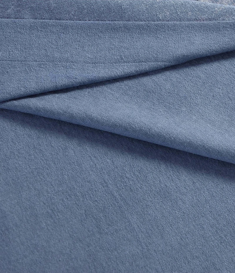 Eddie Bauer Solid Flannel Sheet Set