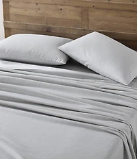 Eddie Bauer Solid Flannel Sheet Set