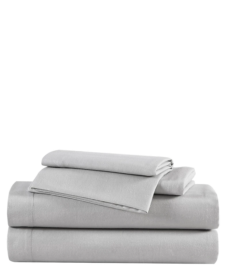 Eddie Bauer Solid Flannel Sheet Set