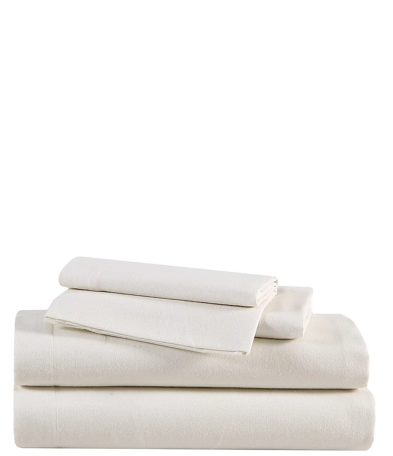 Eddie Bauer Solid Flannel Sheet Set