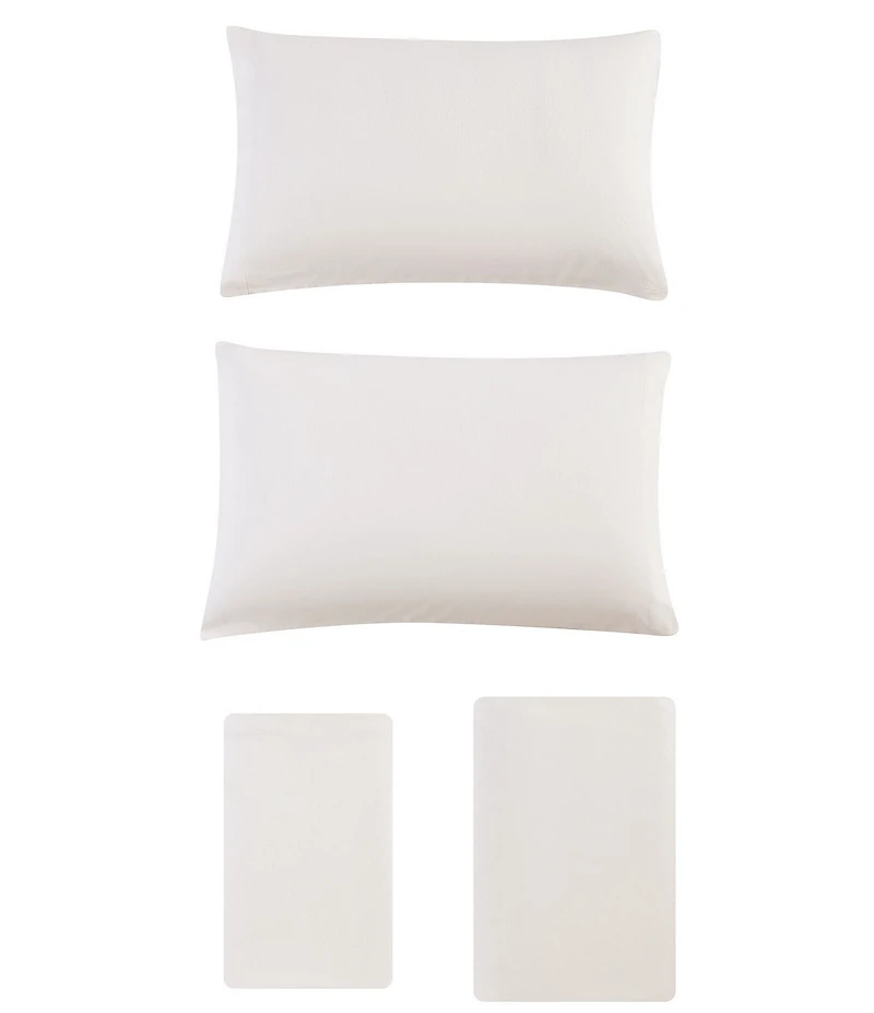Eddie Bauer Solid Flannel Sheet Set