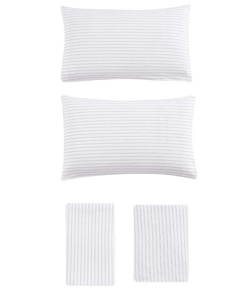 Eddie Bauer Trail Striped Flannel Sheet Set