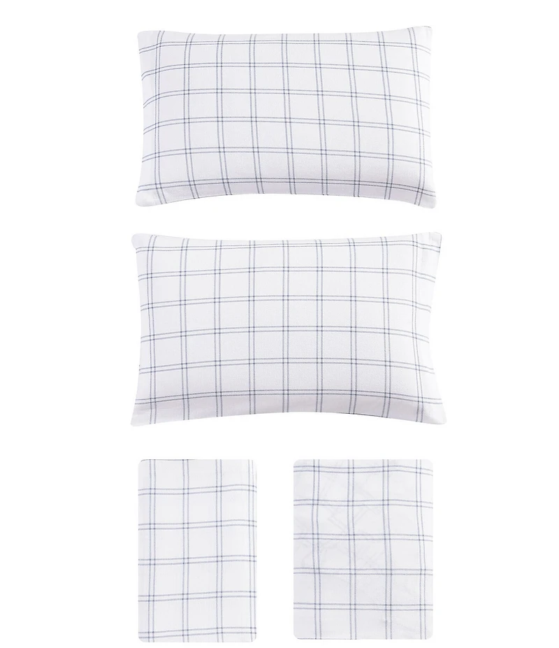Eddie Bauer Westridge Plaid Flannel Sheet Set
