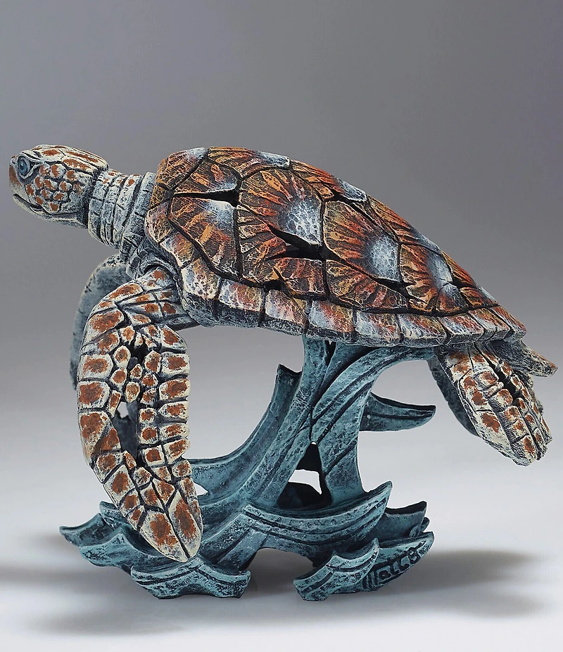 Edge Sculpture by Enesco Edges Mini Sea Turtle Figurine