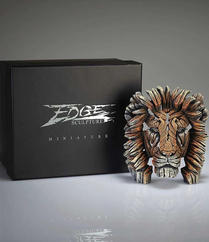 Edge Sculpture by Enesco Edges Miniature Lion Figurine