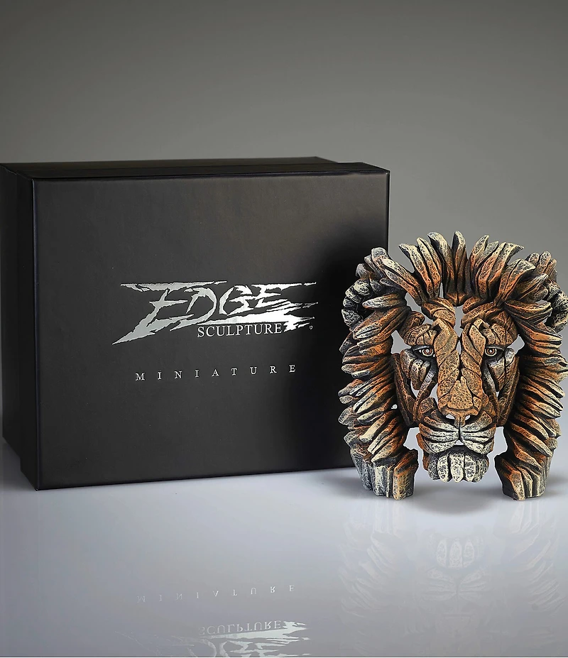 Edge Sculpture by Enesco Edges Miniature Lion Figurine