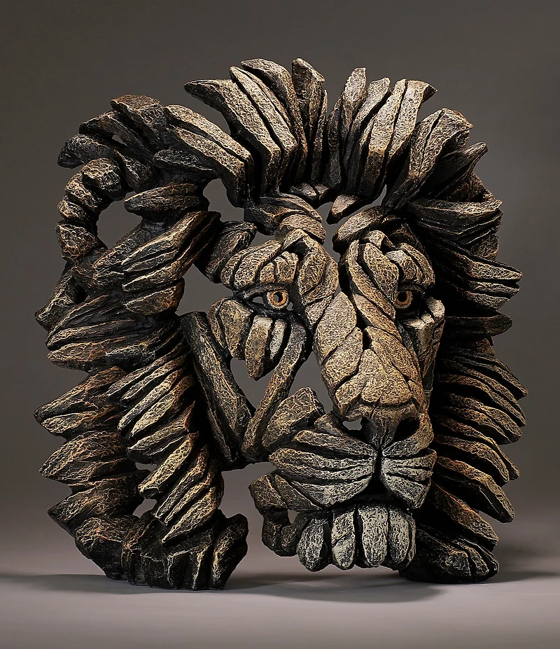Edge Sculpture by Enesco Lion Bust