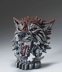 Edge Sculpture by Enesco Mini Wolf Bust Figurine