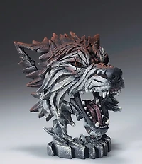 Edge Sculpture by Enesco Mini Wolf Bust Figurine