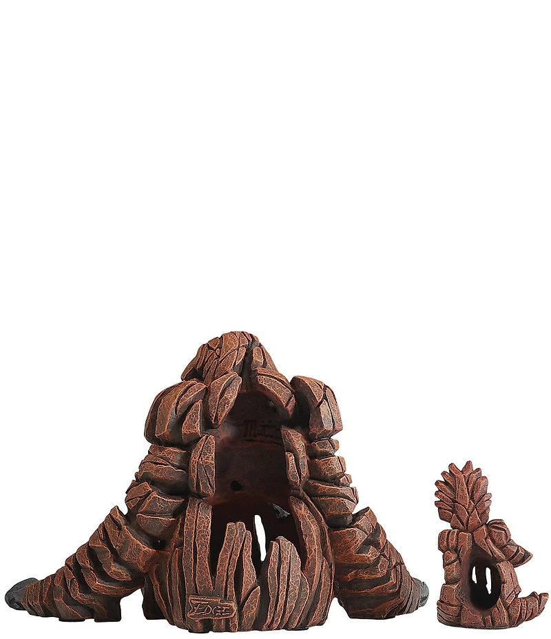 Edge Sculpture by Enesco Miniature Orangutan Figurine, Set of 2
