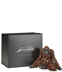 Edge Sculpture by Enesco Miniature Orangutan Figurine, Set of 2