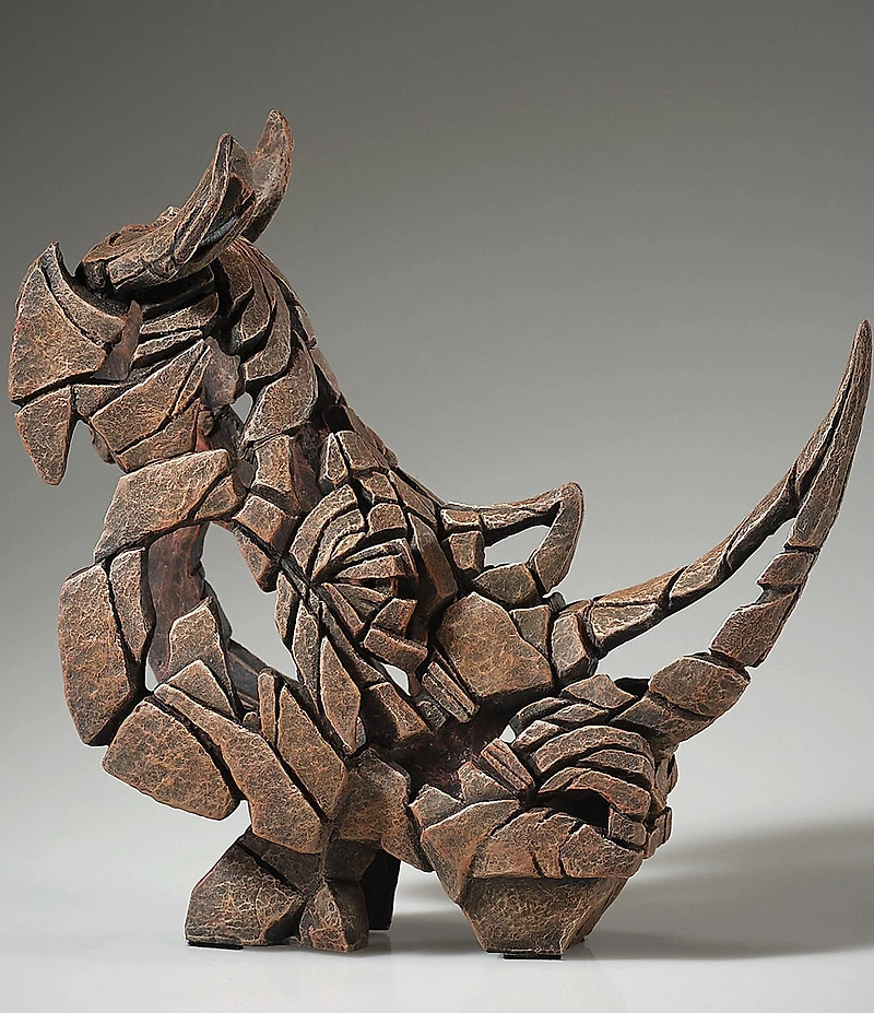 Edge Sculpture by Enesco Miniature Rhinoceros Bust