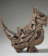 Edge Sculpture by Enesco Miniature Rhinoceros Bust