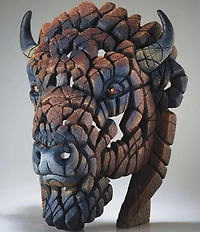 Edge Sculpture by Enesco North American Bison Bust