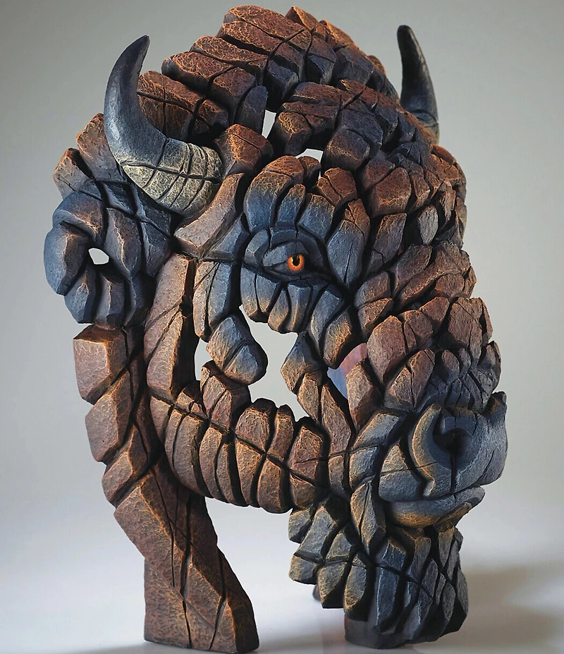 Edge Sculpture by Enesco North American Bison Bust