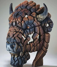 Edge Sculpture by Enesco North American Bison Bust