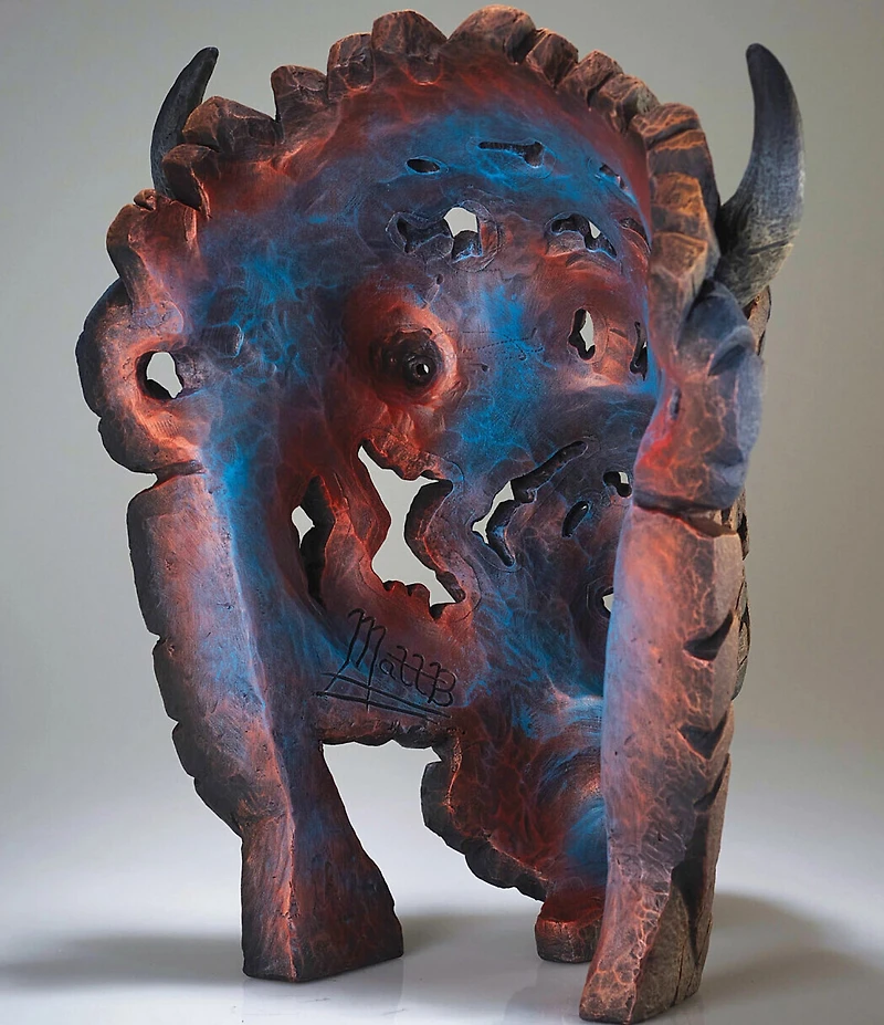 Edge Sculpture by Enesco North American Bison Bust