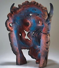 Edge Sculpture by Enesco North American Bison Bust