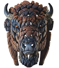 Edge Sculpture by Enesco North American Bison Bust
