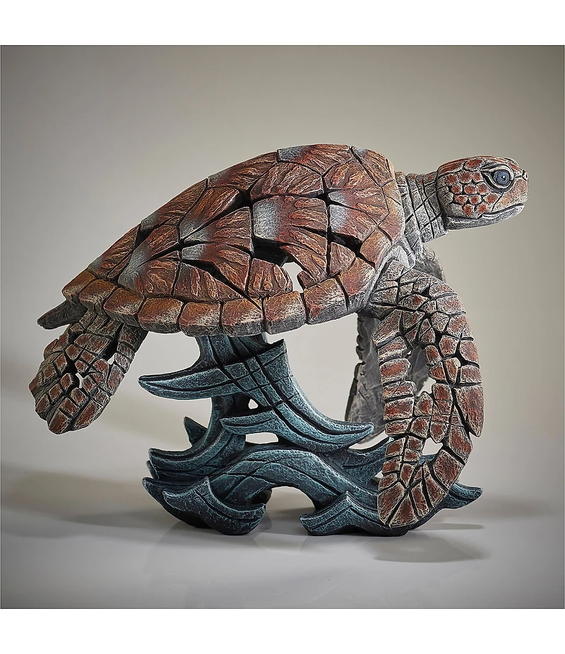 Edge Sculpture by Enesco Sea Turtle Figure