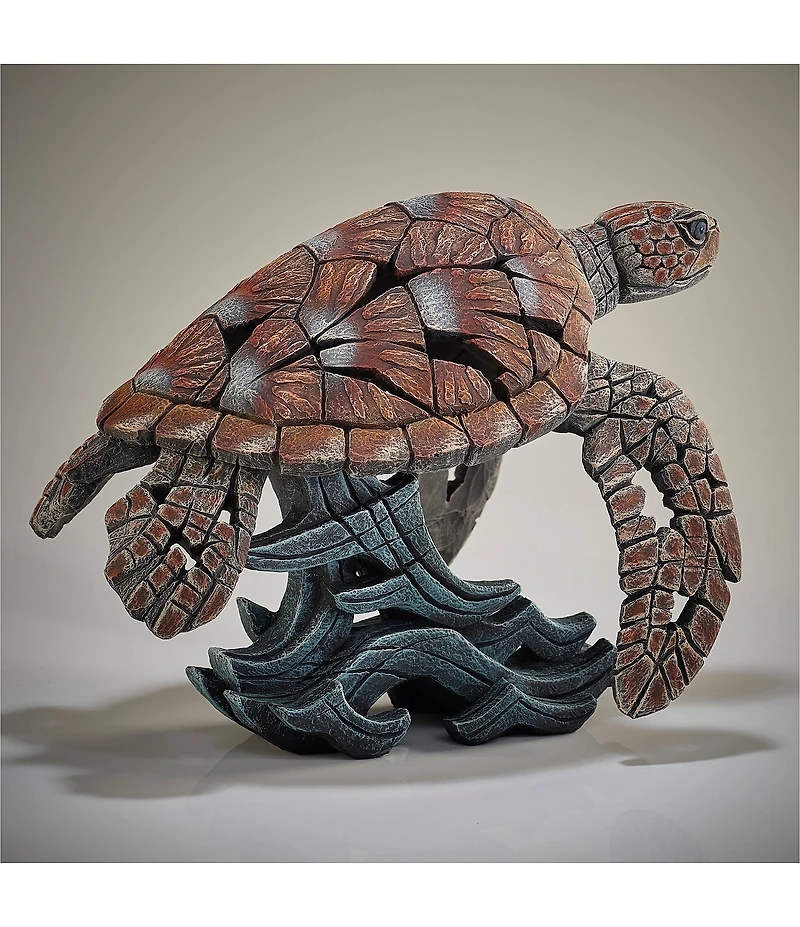 Edge Sculpture by Enesco Sea Turtle Figure