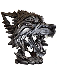 Edge Sculpture by Enesco Wolf Bust