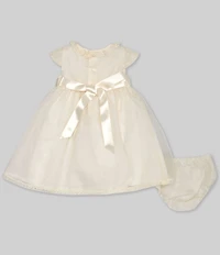 Edgehill Collection Baby Girls Lace Heirloom Collection Dress