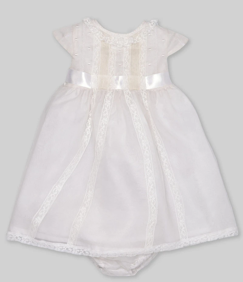 Edgehill Collection Baby Girls Lace Heirloom Collection Dress