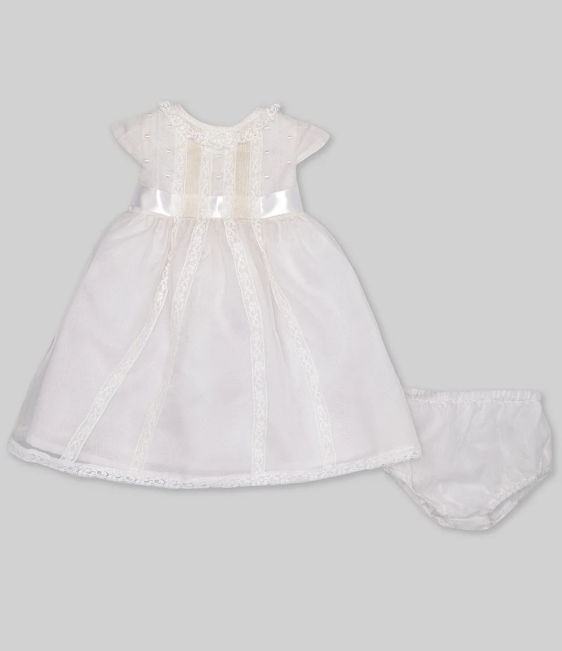 Edgehill Collection Baby Girls Lace Heirloom Collection Dress