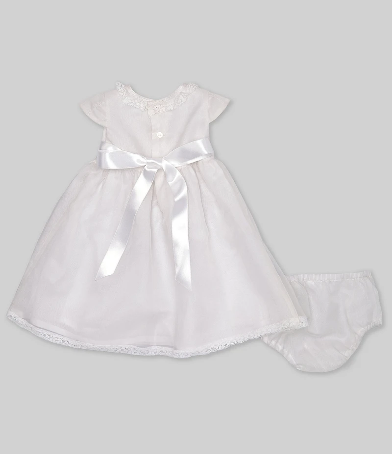 Edgehill Collection Baby Girls Lace Heirloom Collection Dress