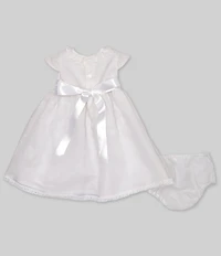 Edgehill Collection Baby Girls Lace Heirloom Collection Dress
